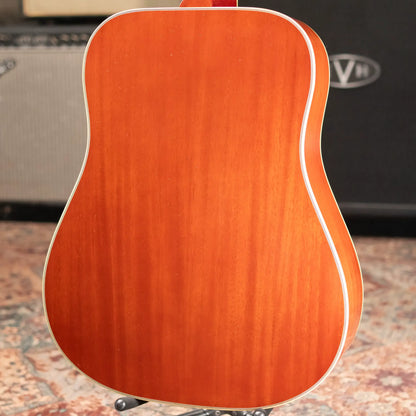 Gibson Custom Shop 1960 Hummingbird Murphy Lab Heavy Aged Dreadnought Acoustic Guitar - Heritage Cherry Sunburst with Hardshell Case - Demo