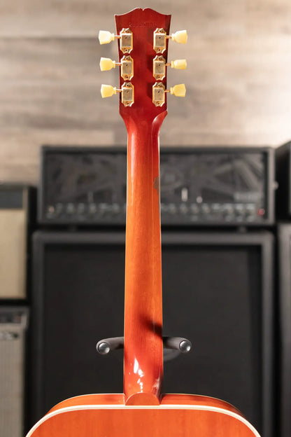 Gibson Custom Shop 1960 Hummingbird Murphy Lab Heavy Aged Dreadnought Acoustic Guitar - Heritage Cherry Sunburst with Hardshell Case - Demo
