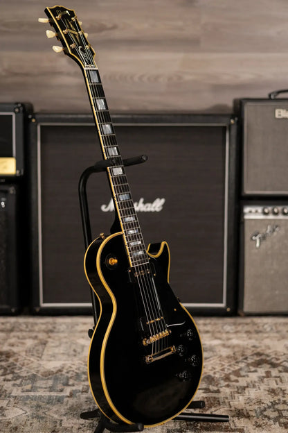 Gibson Custom Shop '54 Les Paul Custom Reissue Electric Guitar - Ebony with Hardshell Case - Used