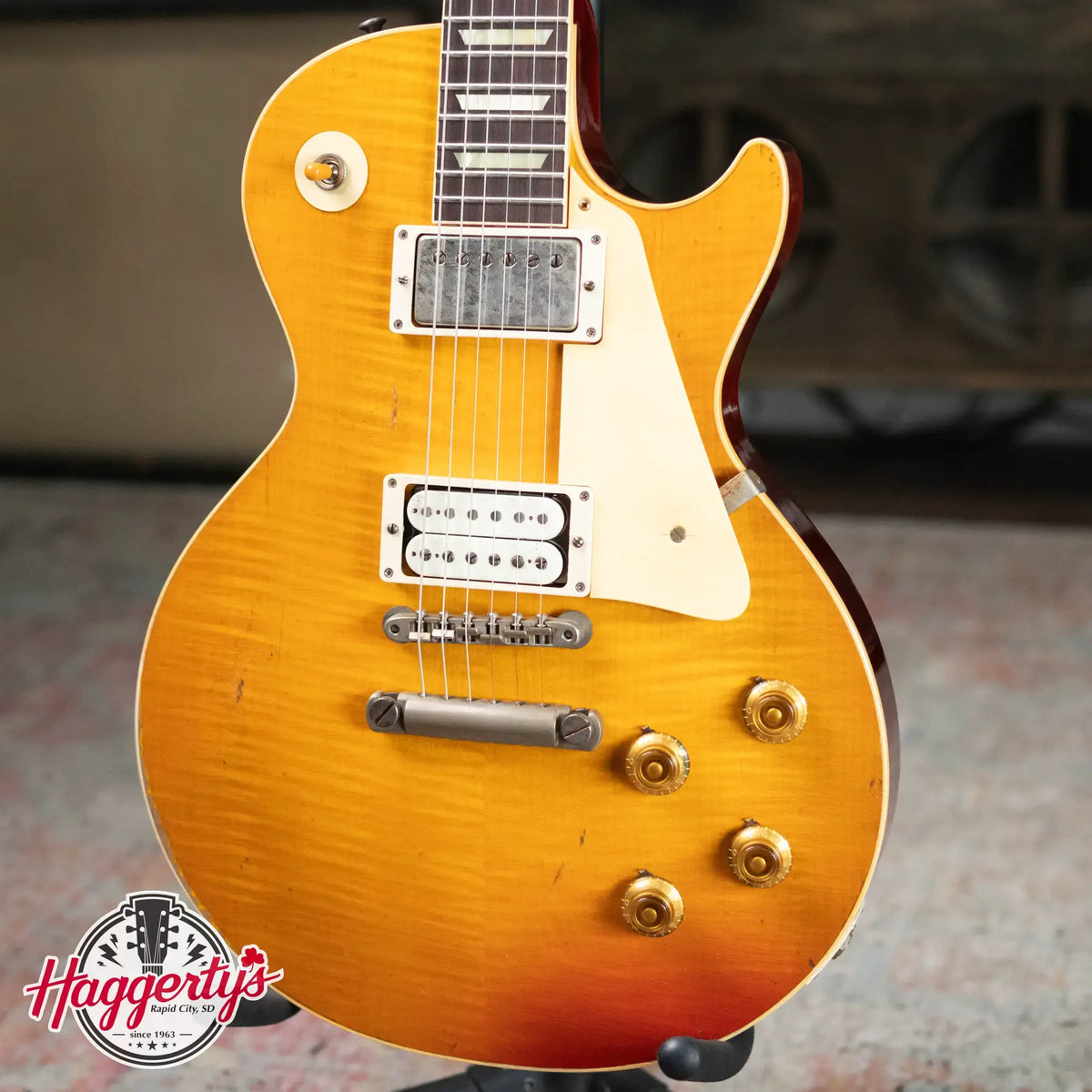 Gibson Custom Shop 1959 Les Paul Standard BOTB Page 116 Murphy Lab Heavy Aged Electric Guitar - Sunburst with Hardshell Case - Demo