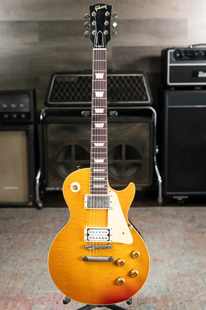 Gibson Custom Shop 1959 Les Paul Standard BOTB Page 116 Murphy Lab Heavy Aged Electric Guitar - Sunburst with Hardshell Case - Demo