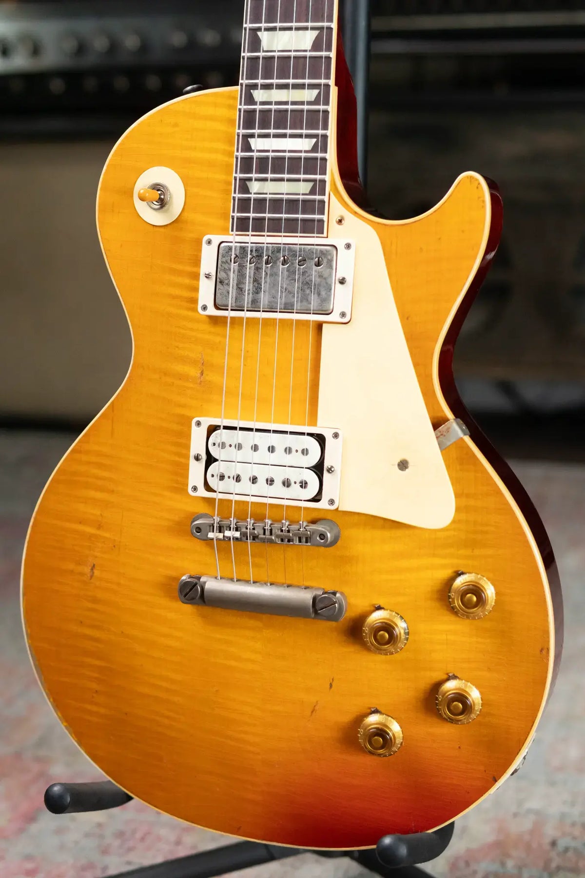 Gibson Custom Shop 1959 Les Paul Standard BOTB Page 116 Murphy Lab Heavy Aged Electric Guitar - Sunburst with Hardshell Case - Demo