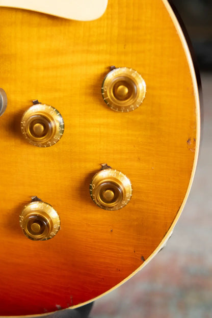 Gibson Custom Shop 1959 Les Paul Standard BOTB Page 116 Murphy Lab Heavy Aged Electric Guitar - Sunburst with Hardshell Case - Demo