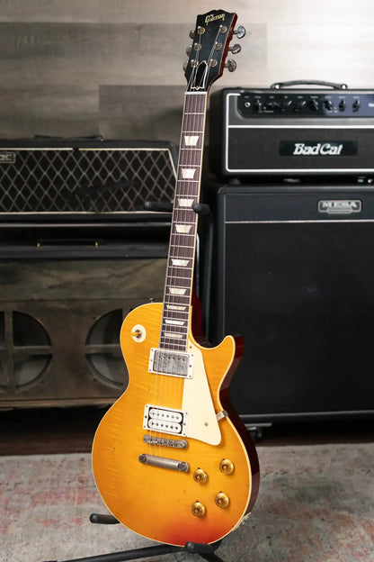 Gibson Custom Shop 1959 Les Paul Standard BOTB Page 116 Murphy Lab Heavy Aged Electric Guitar - Sunburst with Hardshell Case - Demo