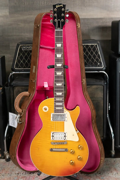 Gibson Custom Shop 1959 Les Paul Standard BOTB Page 116 Murphy Lab Heavy Aged Electric Guitar - Sunburst with Hardshell Case - Demo