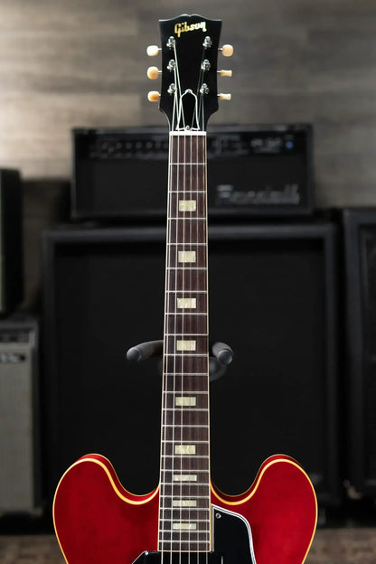 Gibson Custom Shop '62 ES-330 TD Reissue VOS Hollowbody Electric Guitar - Sixties Cherry with Hardshell Case