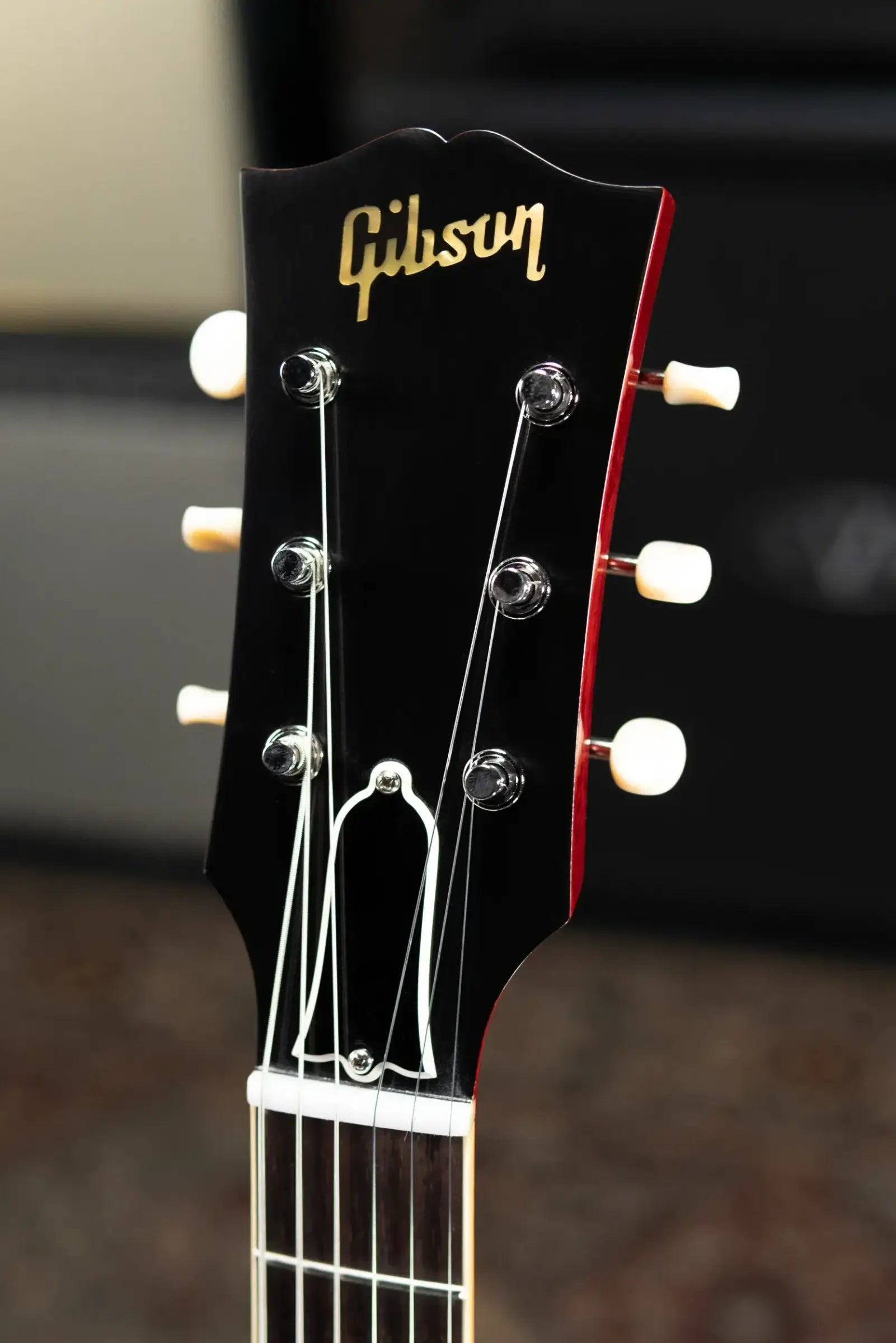 Gibson Custom Shop '62 ES-330 TD Reissue VOS Hollowbody Electric Guitar - Sixties Cherry with Hardshell Case