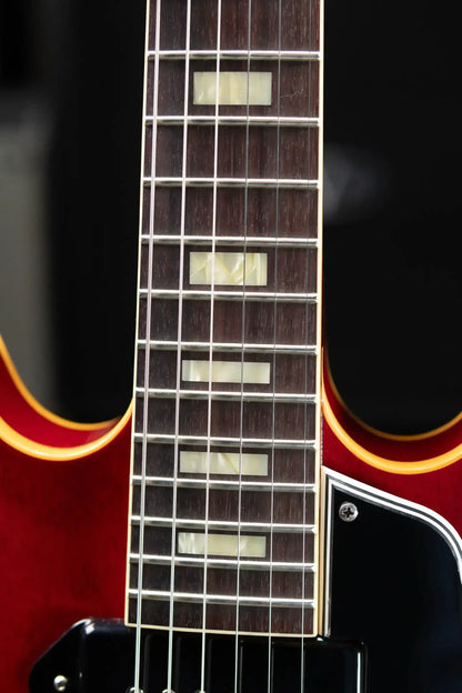 Gibson Custom Shop '62 ES-330 TD Reissue VOS Hollowbody Electric Guitar - Sixties Cherry with Hardshell Case