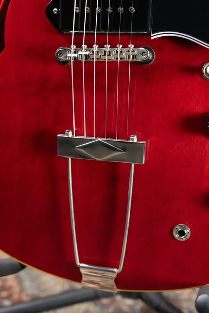 Gibson Custom Shop '62 ES-330 TD Reissue VOS Hollowbody Electric Guitar - Sixties Cherry with Hardshell Case