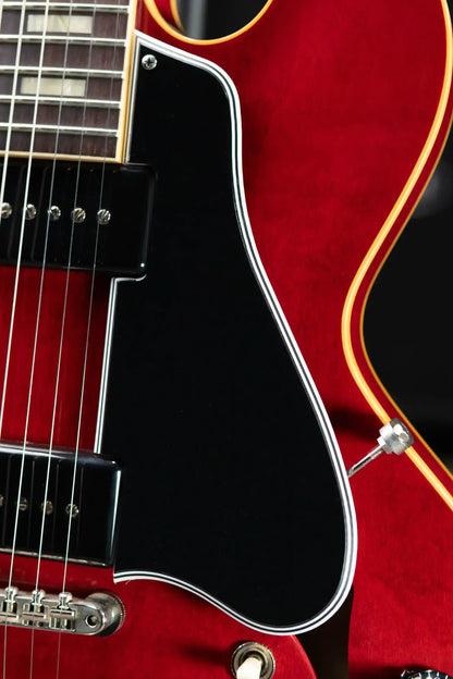 Gibson Custom Shop '62 ES-330 TD Reissue VOS Hollowbody Electric Guitar - Sixties Cherry with Hardshell Case