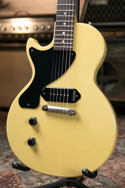 Gibson Custom Shop Left Handed 57 Les Paul Junior VOS TV Yellow with Hardshell Case 671bdbee31b8a