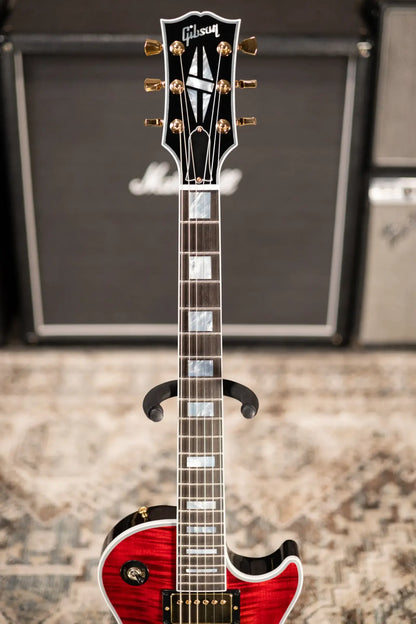 Gibson Custom Shop Les Paul Axcess Custom Figured Top Electric Guitar - Bengal Burst with Hardshell Case