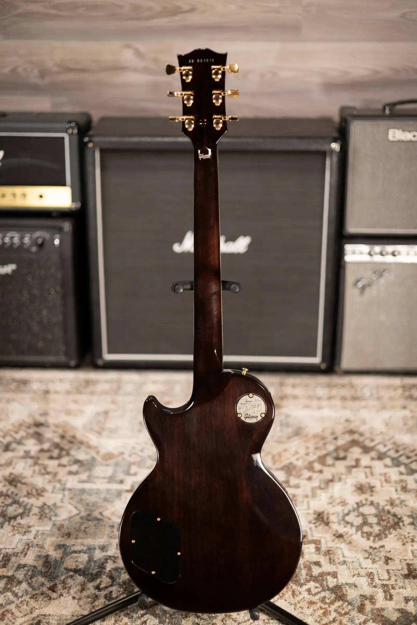 Gibson Custom Shop Les Paul Axcess Custom Figured Top Electric Guitar - Bengal Burst with Hardshell Case