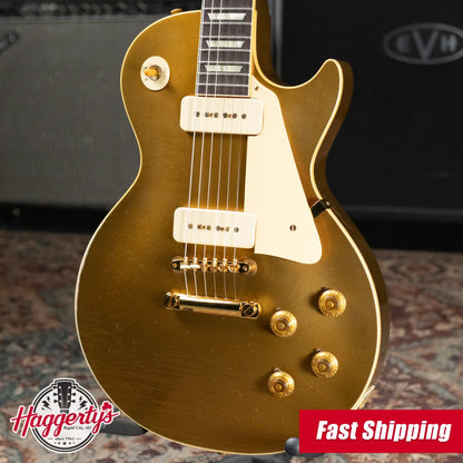 Gibson Custom Shop Limited Edition 1956 Les Paul Standard Reissue Murphy Lab Electric Guitar - All Gold Light Aged with Hardshell Case
