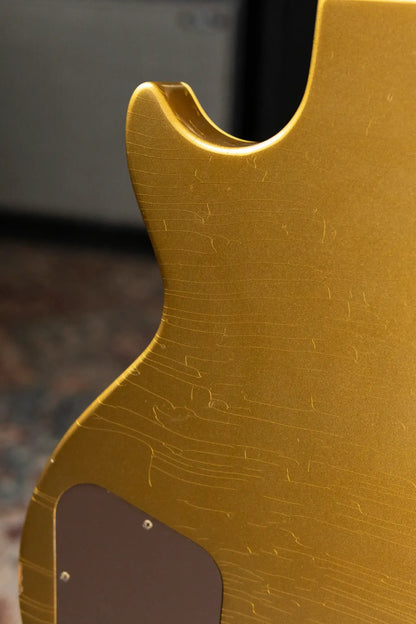 Gibson Custom Shop Limited Edition 1956 Les Paul Standard Reissue Murphy Lab Electric Guitar - All Gold Light Aged with Hardshell Case