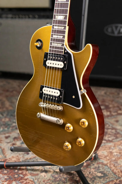 Gibson Custom Shop Limited Edition 1957 Les Paul Reissue Murphy Lab Electric Guitar - Goldtop Dark Back Light Aged with Hardshell Case