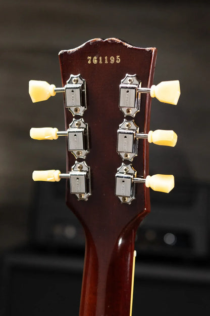 Gibson Custom Shop Limited Edition 1957 Les Paul Reissue Murphy Lab Electric Guitar - Goldtop Dark Back Light Aged with Hardshell Case