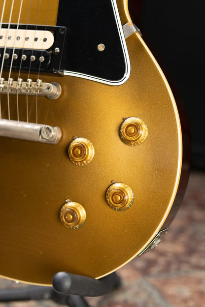Gibson Custom Shop Limited Edition 1957 Les Paul Reissue Murphy Lab Electric Guitar - Goldtop Dark Back Light Aged with Hardshell Case