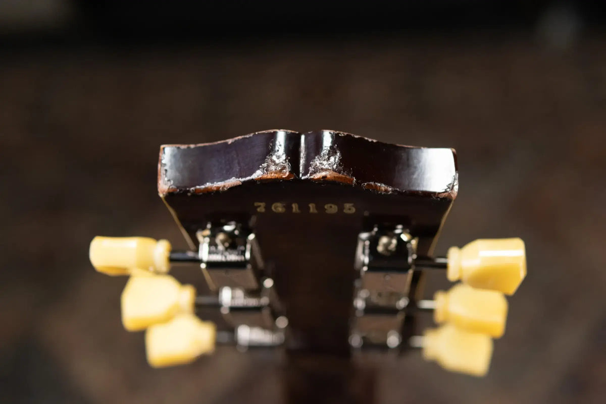 Gibson Custom Shop Limited Edition 1957 Les Paul Reissue Murphy Lab Electric Guitar - Goldtop Dark Back Light Aged with Hardshell Case