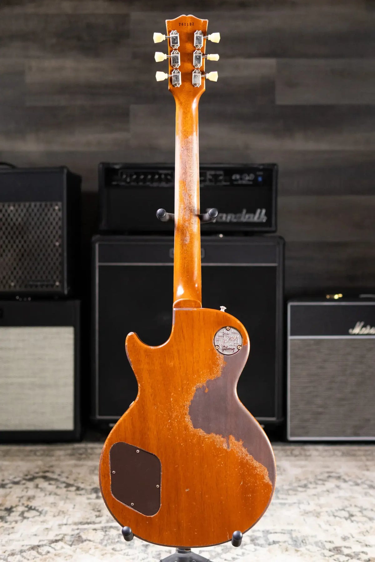 Gibson Custom Shop Limited Edition 1957 Les Paul Standard Reissue Murphy Lab Electric Guitar - Refin Burst Ultra Heavy Aged with Hardshell Case