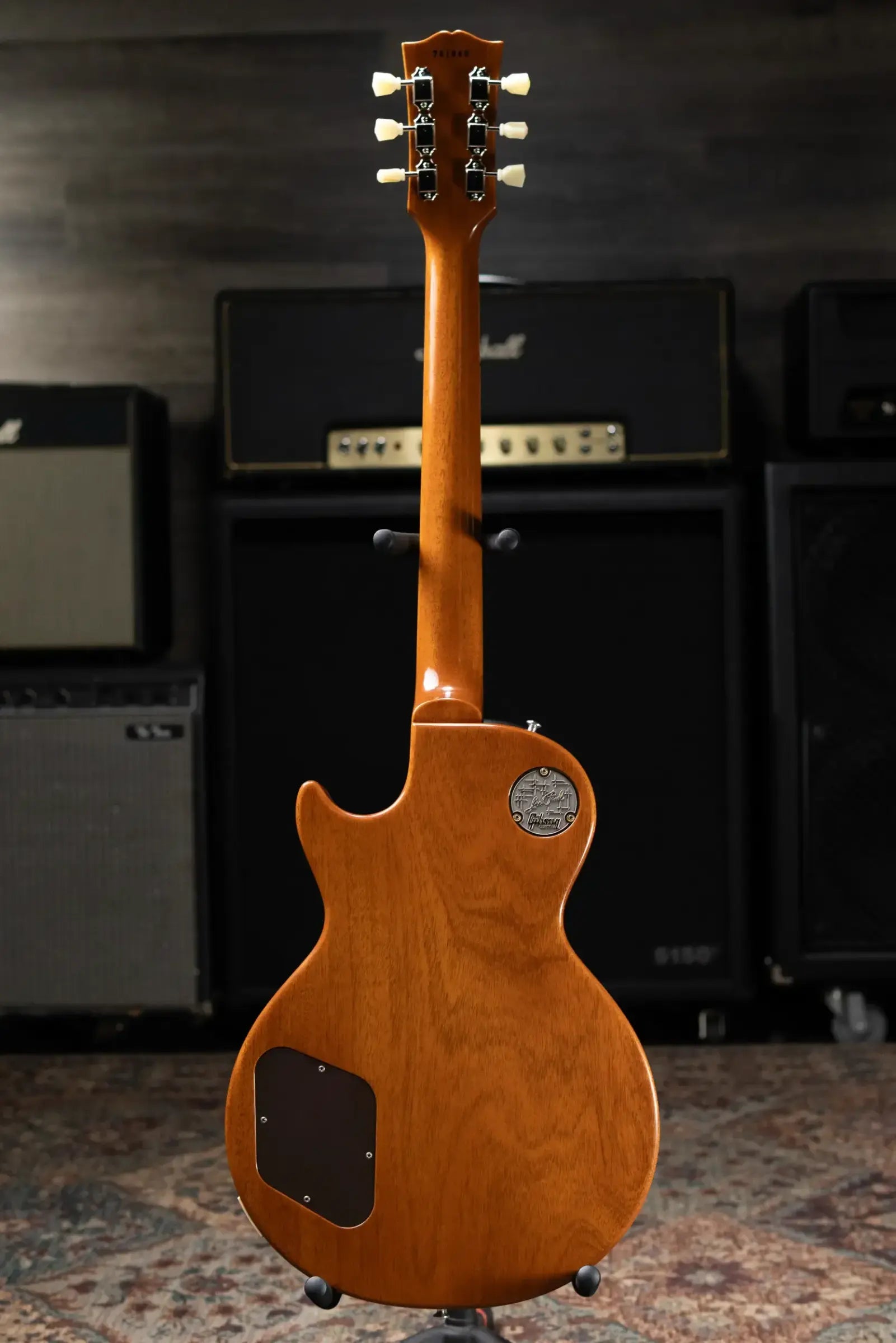 Gibson Custom Shop Limited Edition 1957 Les Paul Standard VOS Electric Guitar - Gold Sparkle with Hardshell Case