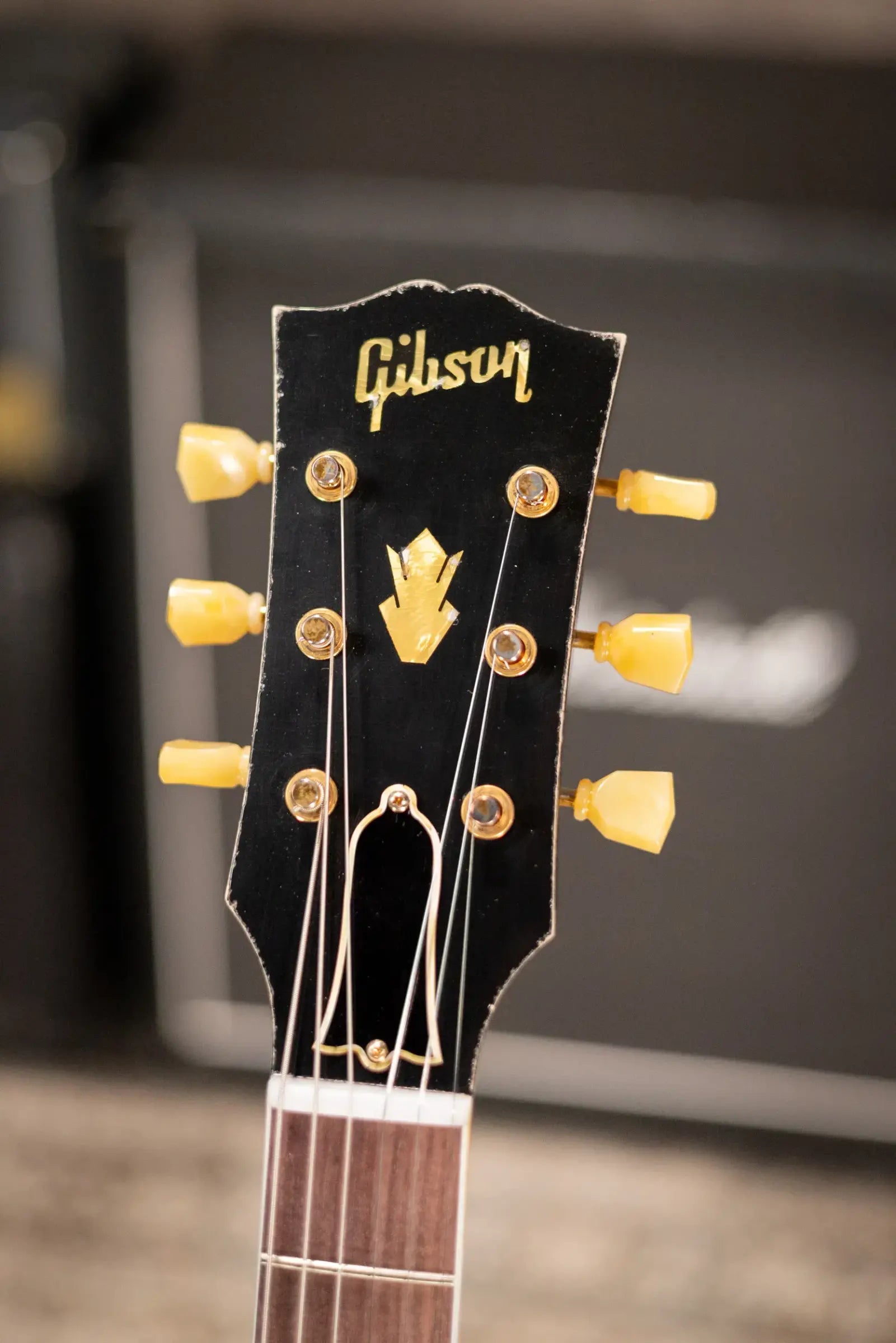 Gibson Custom Shop Limited Edition 1959 ES-345 Varitone Bigsby Reissue Murphy Lab Semi-Hollow Electric Guitar - Ebony Heavy Aged with Hardshell Case