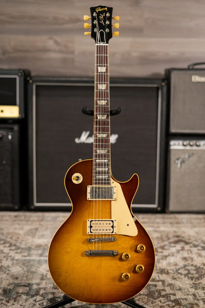 Gibson Custom Shop Limited Edition 1959 Les Paul Standard Birdseye Maple Pg 151 BOTB Murphy Lab Light Aged Electric Guitar with Hardshell Case