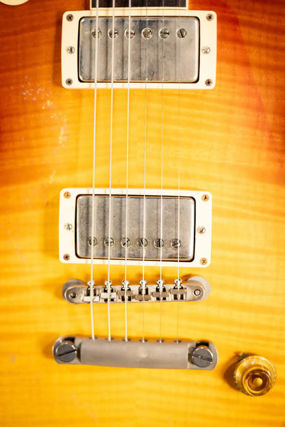 Gibson Custom Shop Limited Edition 1959 Les Paul Standard Reissue Murphy Lab Electric Guitar - Molten Amber Burst Heavy Aged with Hardshell Case