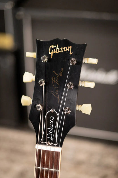Gibson Custom Shop Limited Edition 1976 Les Paul Deluxe Reissue Electric Guitar - Red Sparkle VOS with Hardshell Case