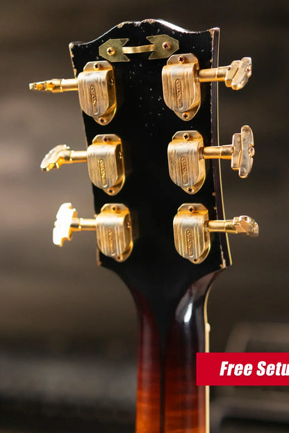 Gibson Custom Shop Pre-War SJ-200 Rosewood Murphy Lab Light Aged Acoustic Guitar - Faded Vintage Sunburst with Hardshell Case - Demo
