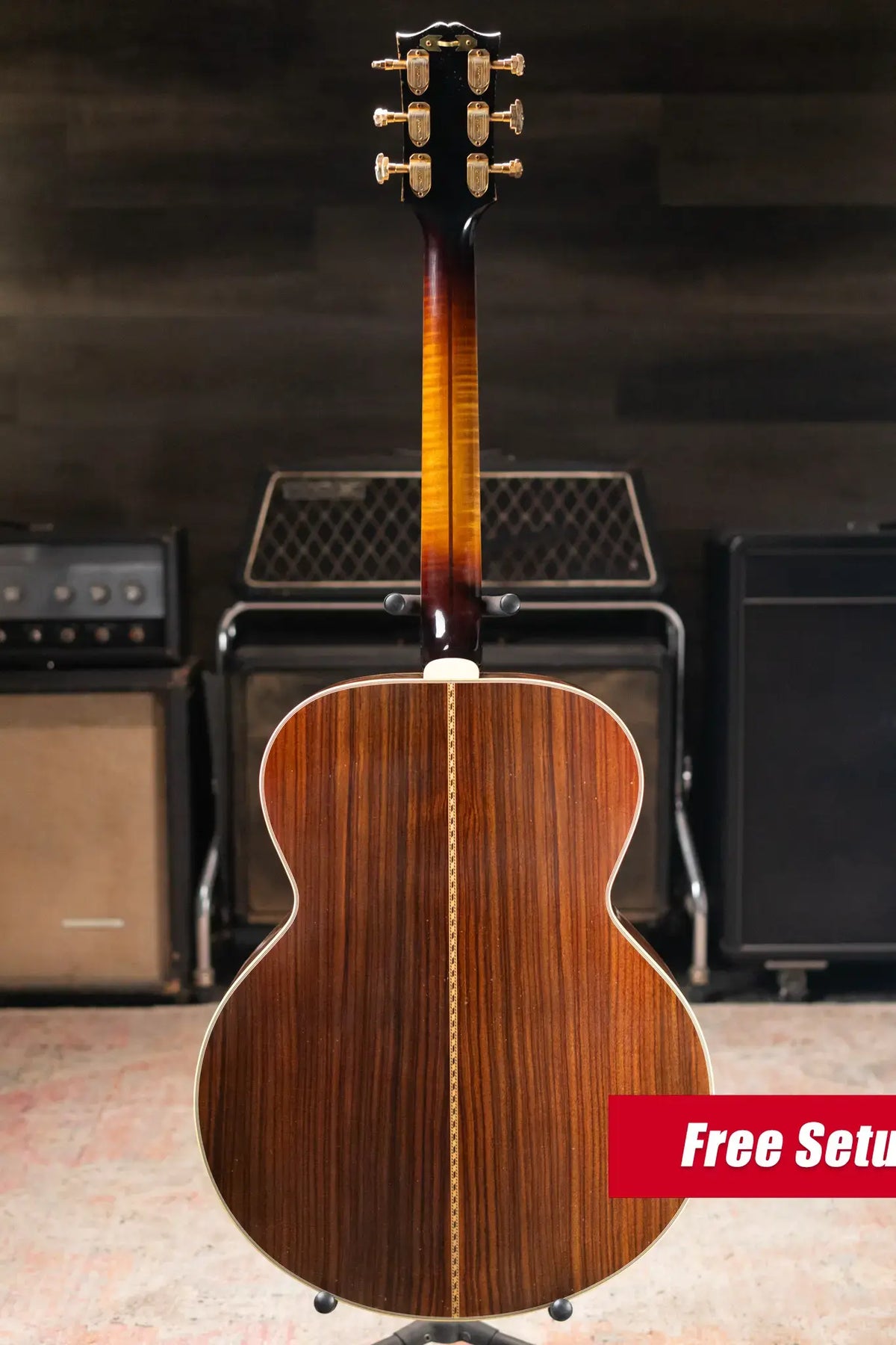 Gibson Custom Shop Pre-War SJ-200 Rosewood Murphy Lab Light Aged Acoustic Guitar - Faded Vintage Sunburst with Hardshell Case - Demo