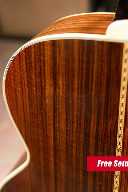 Gibson Custom Shop Pre-War SJ-200 Rosewood Murphy Lab Light Aged Acoustic Guitar - Faded Vintage Sunburst with Hardshell Case - Demo
