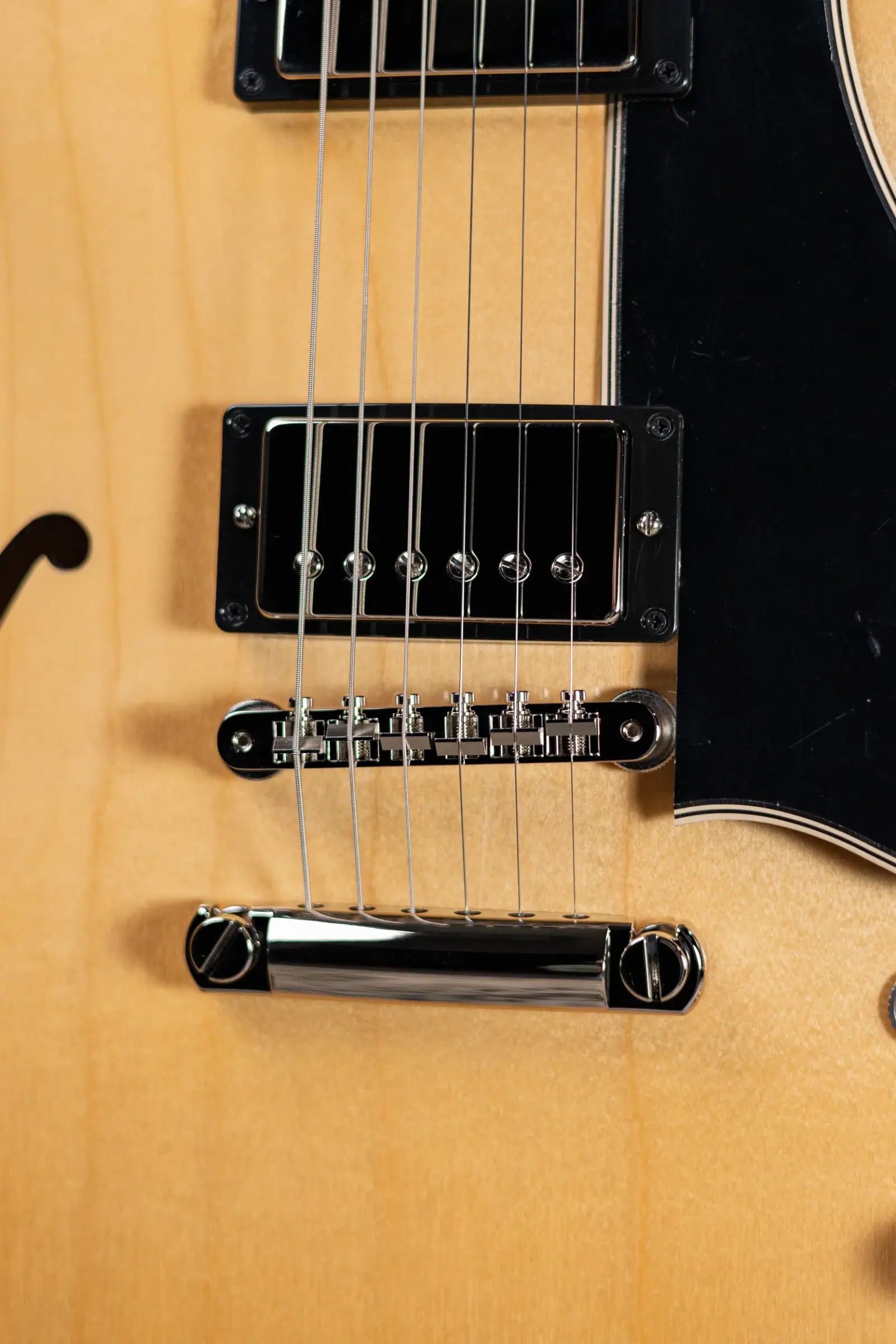 Gibson ES-335 50s Semi-Hollow Electric Guitar - Vintage Natural with Hardshell Case