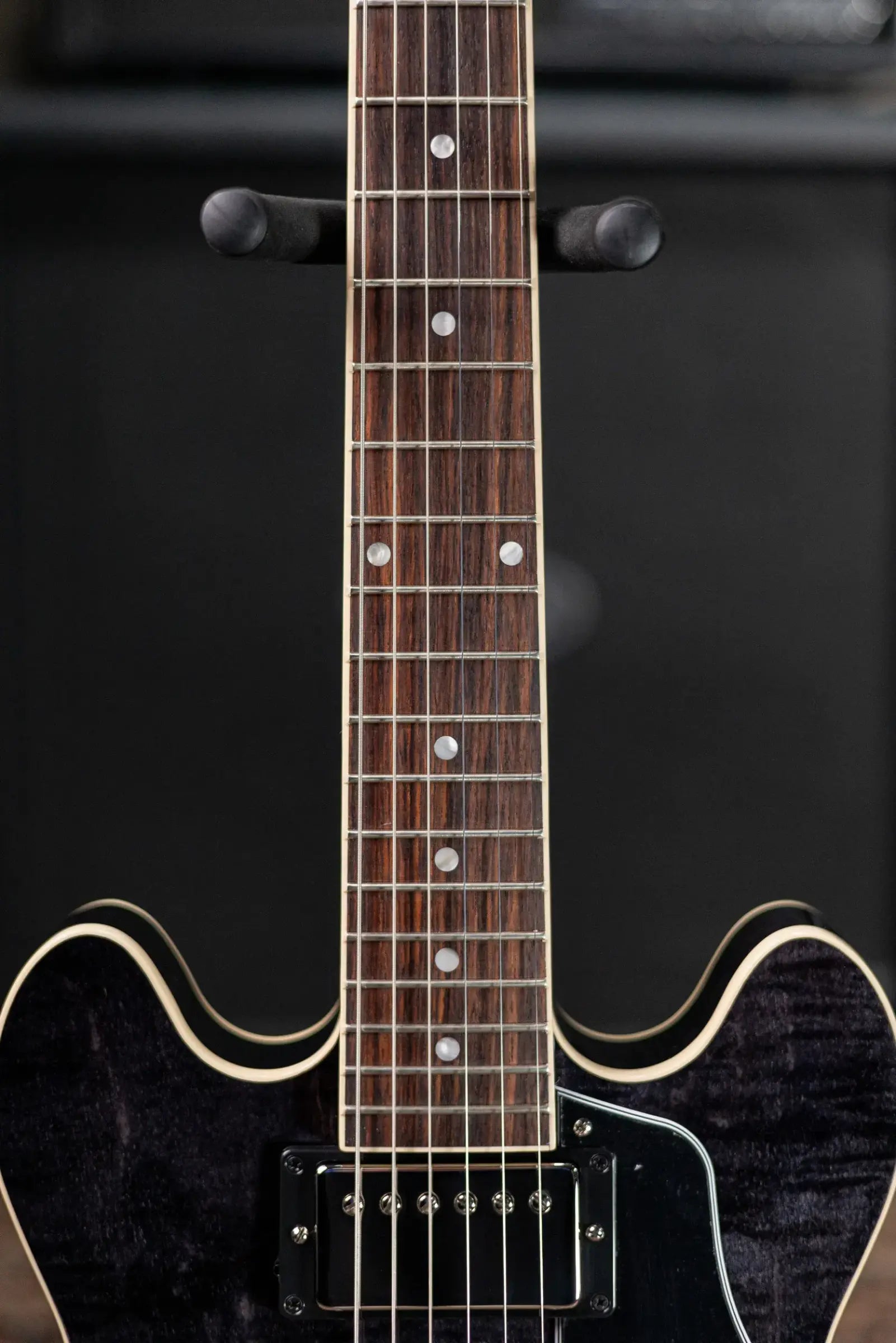 Gibson ES-339 Semi-Hollow Electric Guitar - Transparent Ebony with Hardshell Case