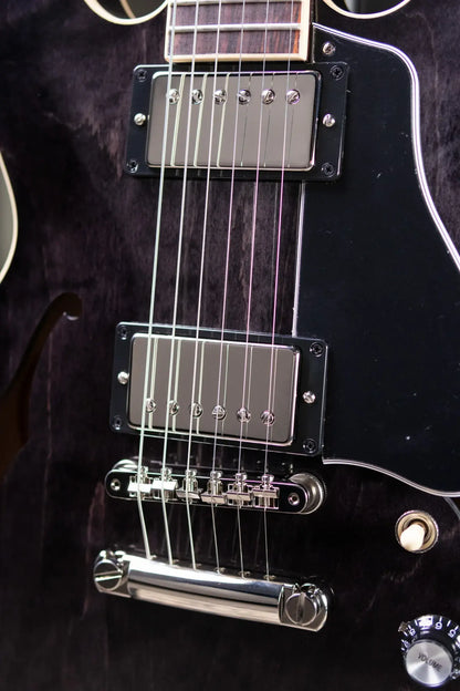 Gibson ES-339 Semi-Hollow Electric Guitar - Transparent Ebony with Hardshell Case