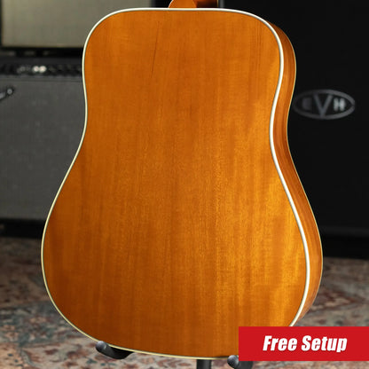 Gibson Hummingbird Original HiFi DNA Acoustic/Electric Guitar - Heritage Cherry Sunburst with Hardshell Case