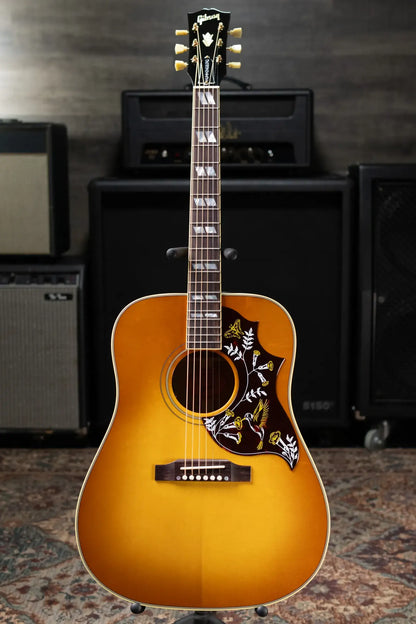 Gibson Hummingbird Original HiFi DNA Acoustic/Electric Guitar - Heritage Cherry Sunburst with Hardshell Case