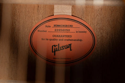Gibson Hummingbird Original HiFi DNA Acoustic/Electric Guitar - Heritage Cherry Sunburst with Hardshell Case