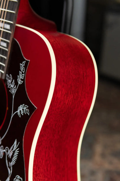 Gibson Hummingbird Special Acoustic/Electric Guitar - Satin Vintage Cherry Sunburst with Gig Bag