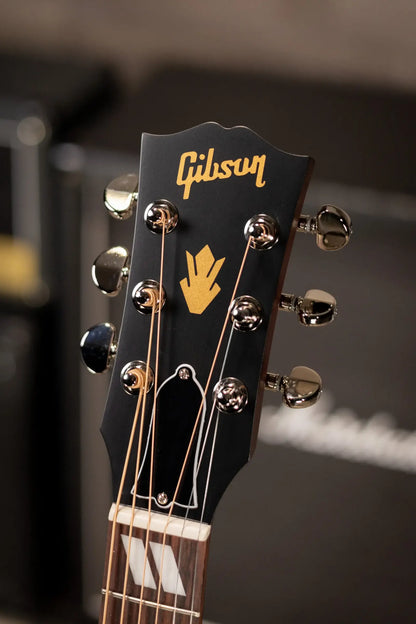 Gibson Hummingbird Special Dreadnought Acoustic/Electric Guitar - Satin Wine Red with Gig Bag