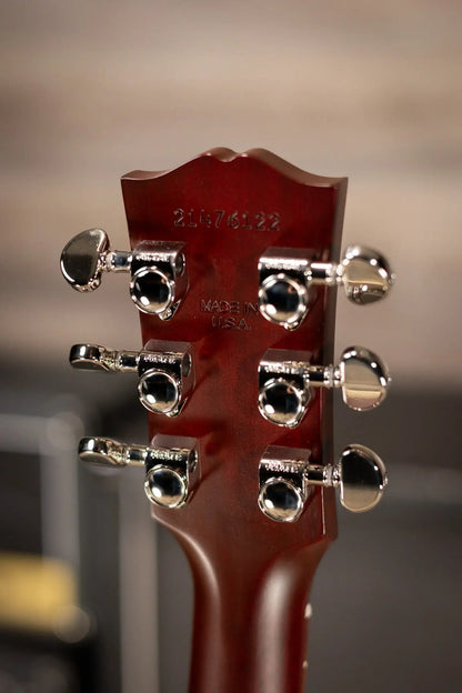 Gibson Hummingbird Special Dreadnought Acoustic/Electric Guitar - Satin Wine Red with Gig Bag