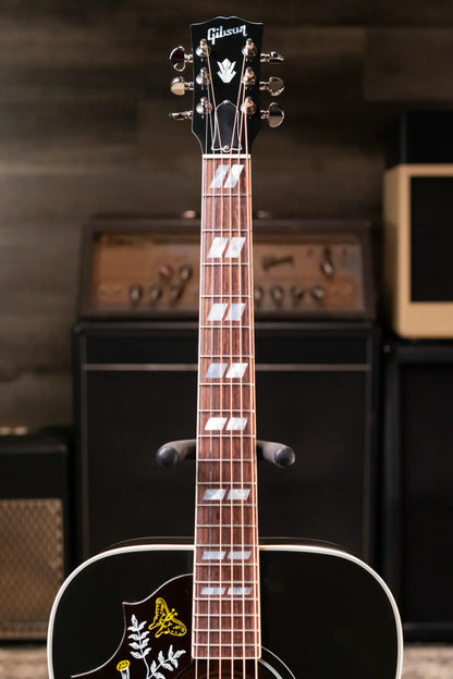 Gibson Hummingbird Standard Left-Handed Acoustic/Electric Guitar - Vintage Sunburst with Hardshell Case