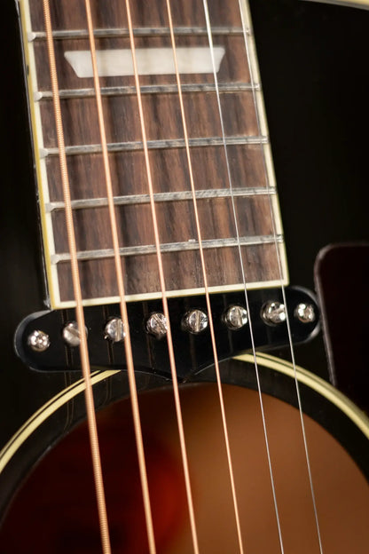 Gibson J-160E Original Acoustic/Electric Guitar - Vintage Sunburst with Hardshell Case