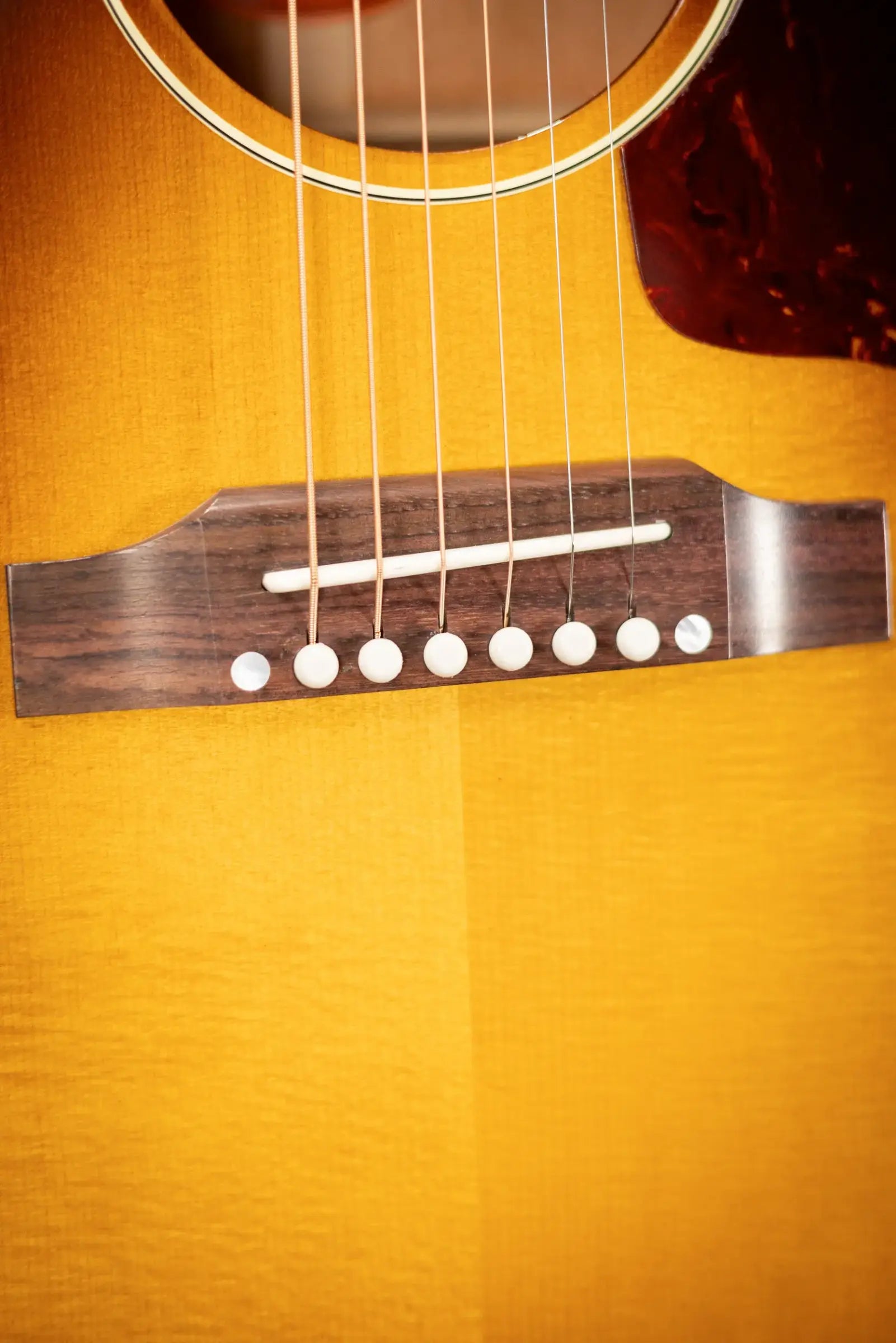 Gibson J-160E Original Acoustic/Electric Guitar - Vintage Sunburst with Hardshell Case