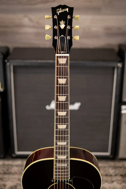 Gibson J-160E Original Acoustic/Electric Guitar - Vintage Sunburst with Hardshell Case