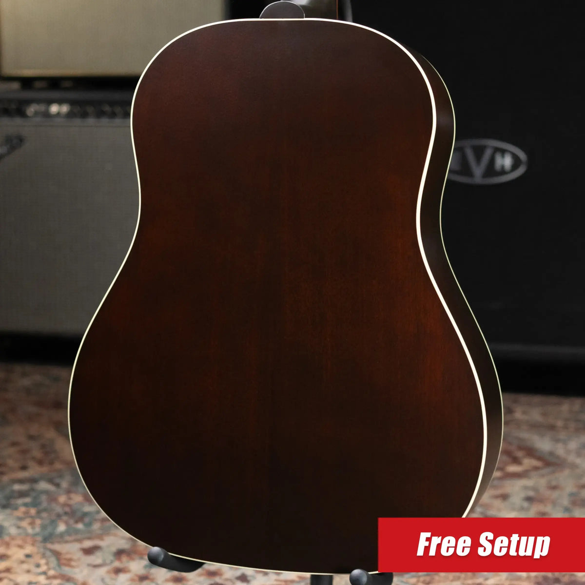Gibson J-45 Special Acoustic/Electric Guitar - Satin Vintage Sunburst with Gig Bag