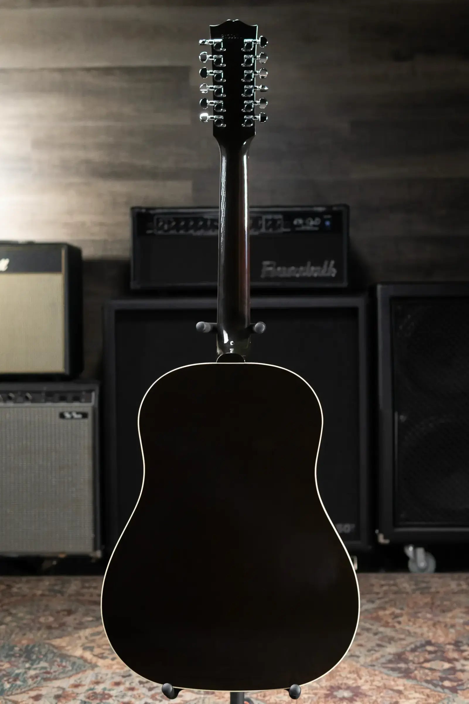 Gibson J-45 Standard 12-String Acoustic/Electric Guitar - Vintage Sunburst with Hardshell Case