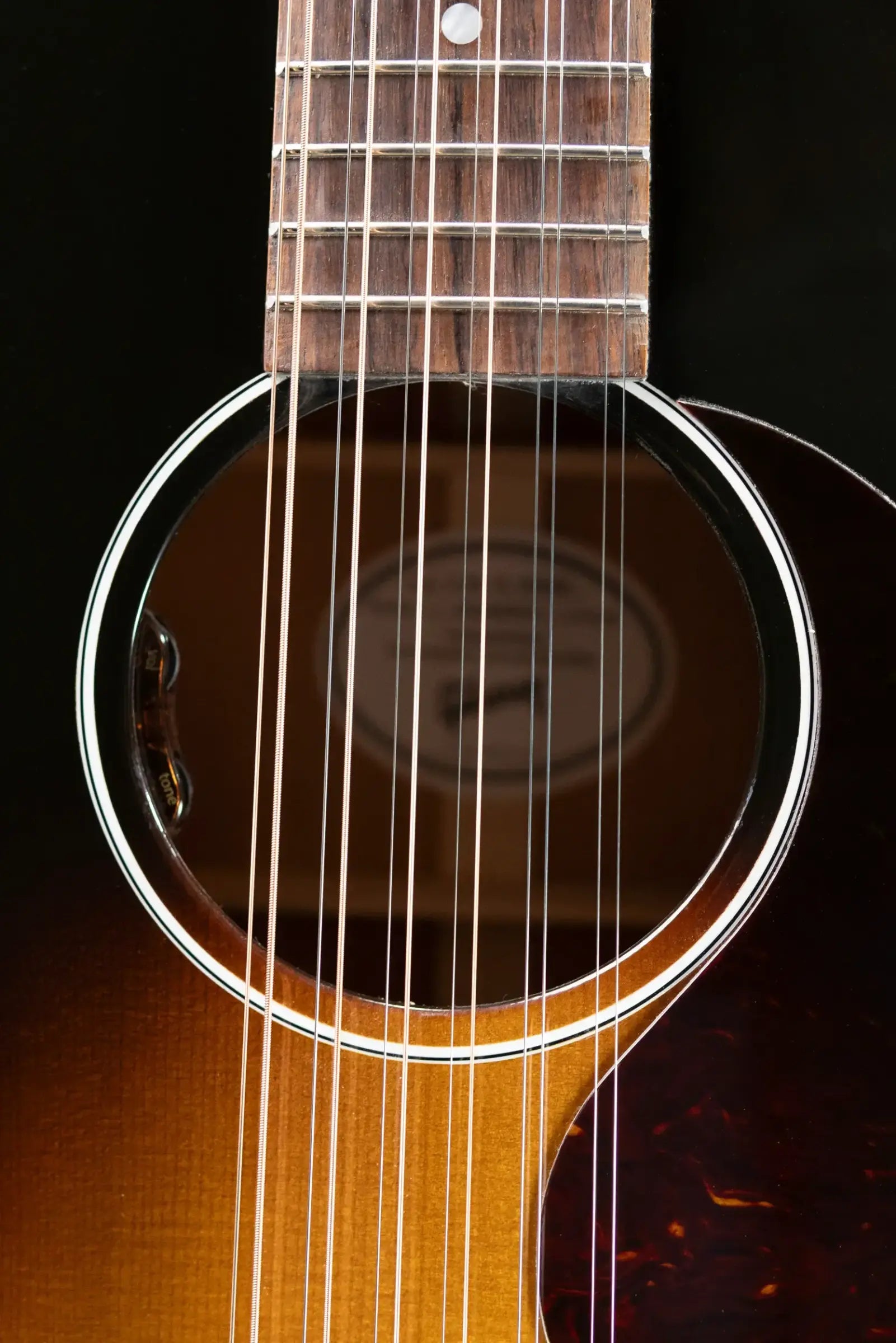 Gibson J-45 Standard 12-String Acoustic/Electric Guitar - Vintage Sunburst with Hardshell Case