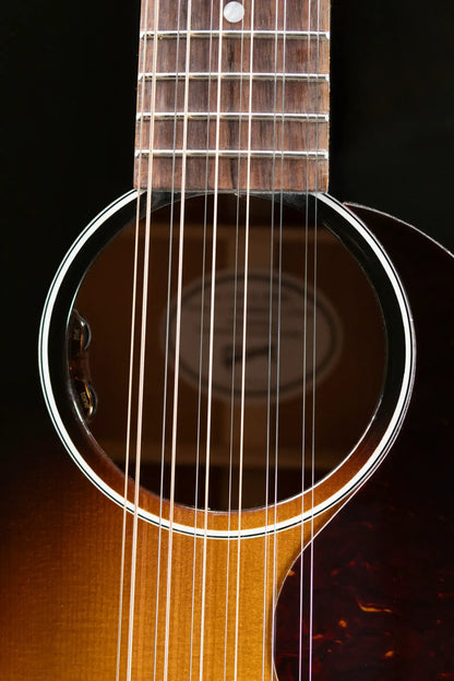 Gibson J-45 Standard 12-String Acoustic/Electric Guitar - Vintage Sunburst with Hardshell Case