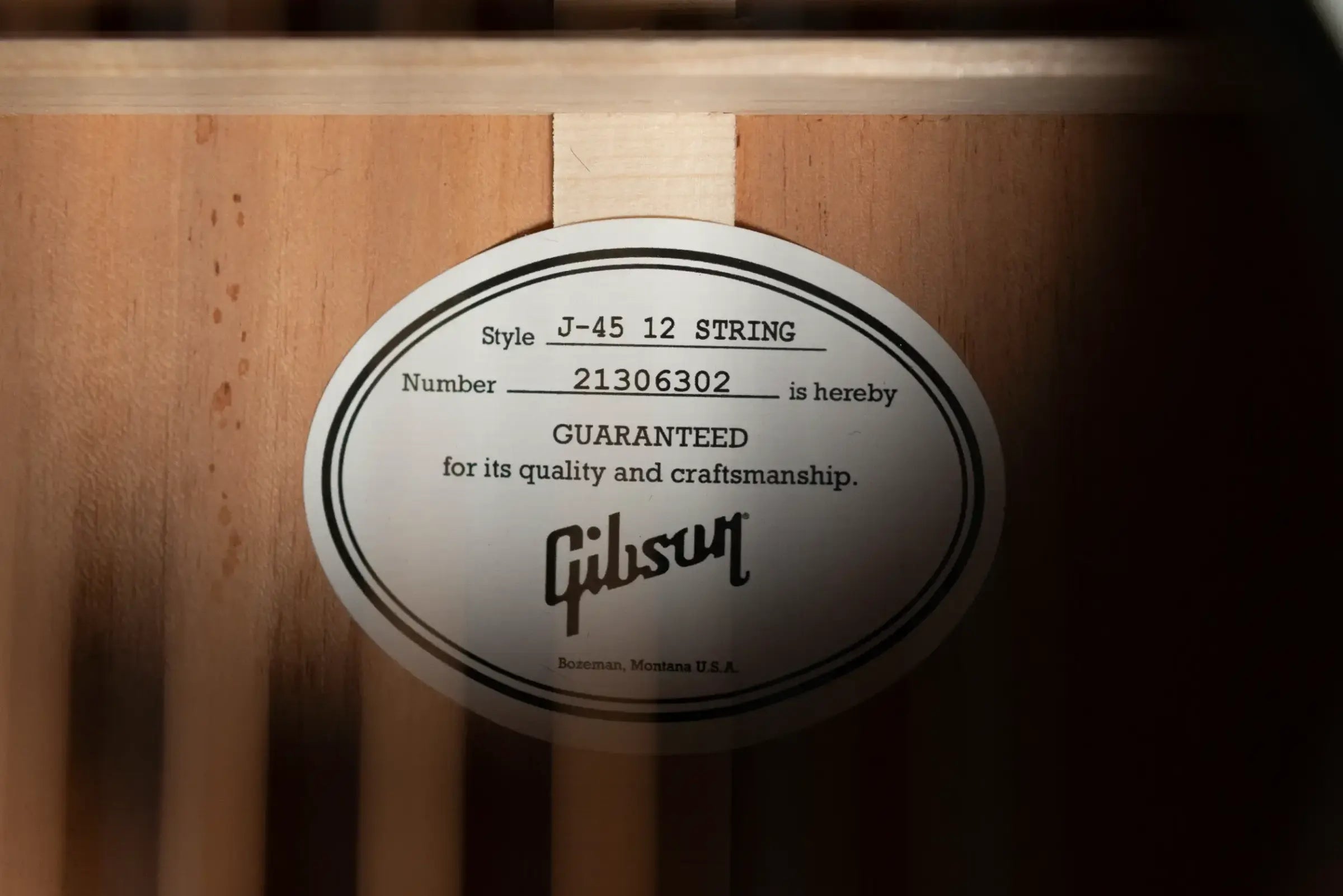 Gibson J-45 Standard 12-String Acoustic/Electric Guitar - Vintage Sunburst with Hardshell Case